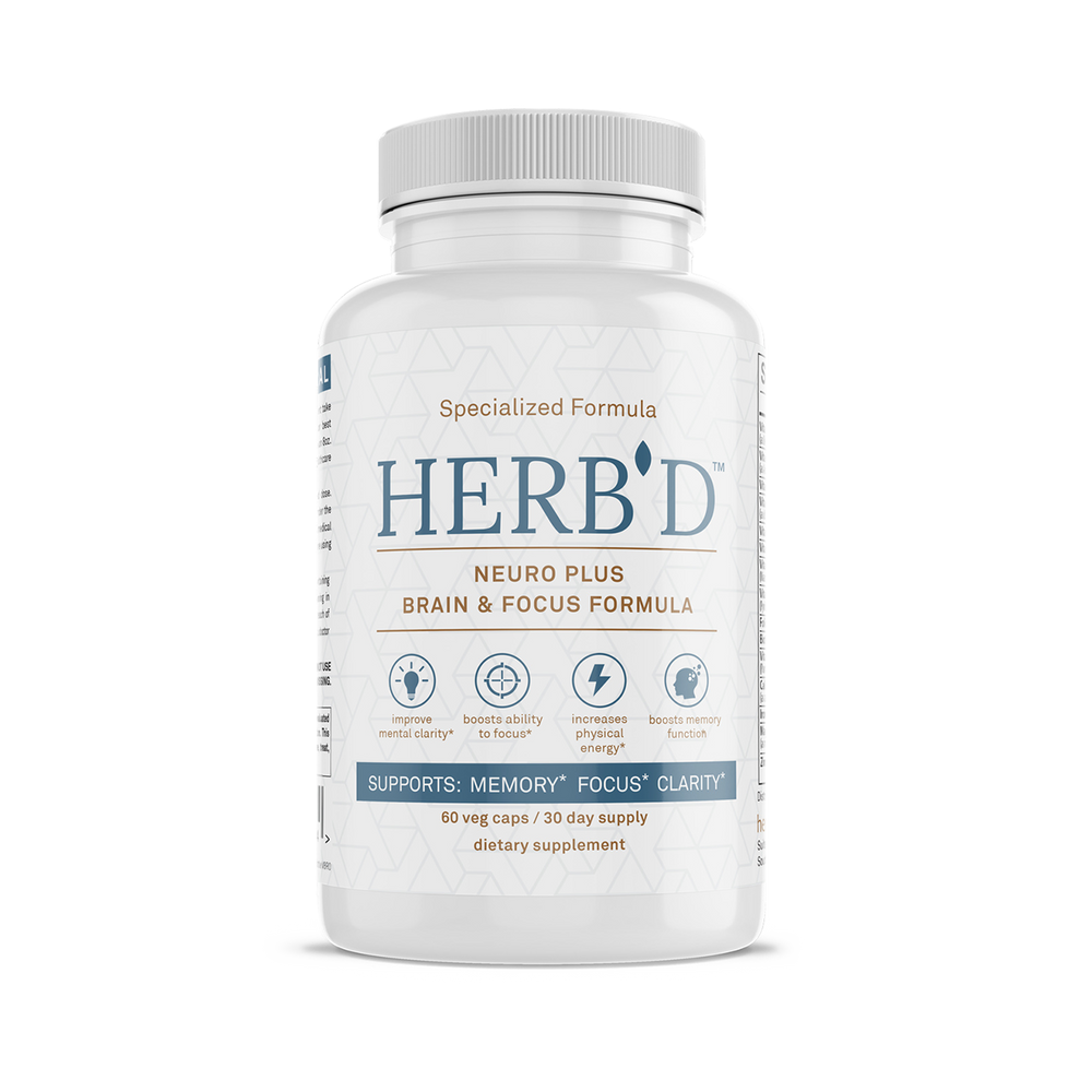 HERB'D Neuro Plus Brain & focus Formula