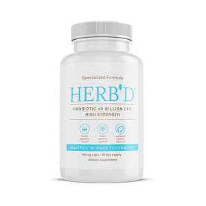 HERB'D Probiotic 40 Billion CFU High Strength