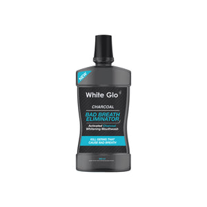 White Glo Charcoal Bad Breath Mouthwash