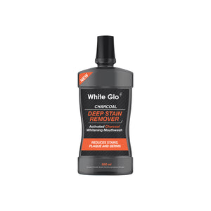 White Glo Charcoal Stain Remover Mouthwash